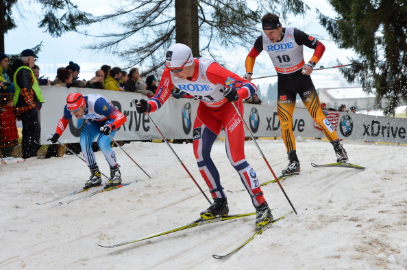 Tomas Northug capped off a wonderful afternoon for Norway with his maiden World Cup victory ©Getty Images