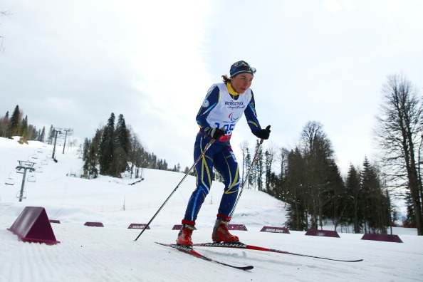 Ukraine's Oksana Shyshkova managed to break up Russia's dominance of the cross-country sprint events ©Getty Images