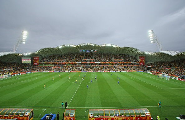 A general view ahead of the 2015 Asian Cup match between Australia and Kuwait at AAMI Park ©Getty Images