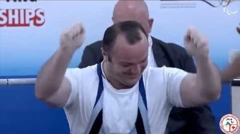 Georgian Iago Gorgodze is the latest in a long line of powerlifters to have tested positive for banned performance-enhancing drugs ©YouTube