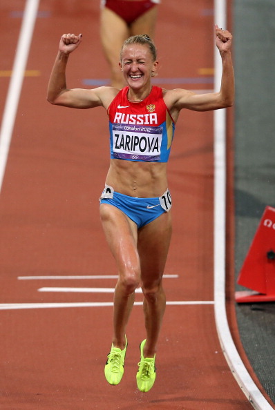 London 2012 3,000m steeplechase champion Yulia Zaripova became the latest Russian to be embroiled in a doping scandal last week ©Getty Images