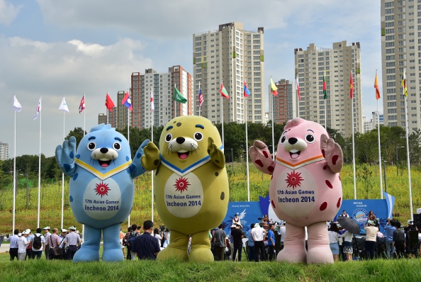 The hospital provided medical support for athletes and officials during the Incheon 2014 Asian Games ©AFP/Getty Images
