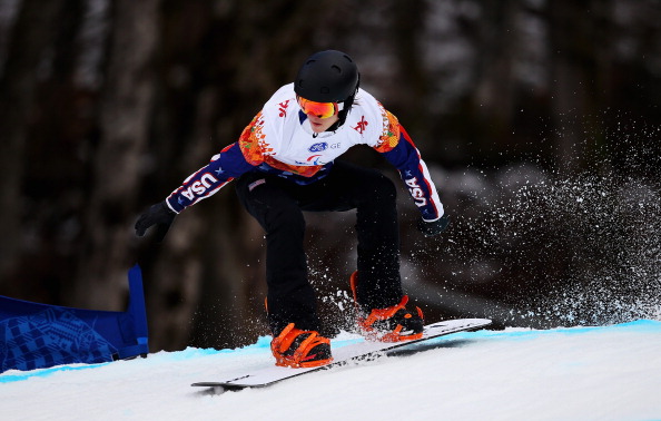 Sochi 2014 Paralympic champion Evan Strong will be among those going for gold in La Molina ©Getty Images