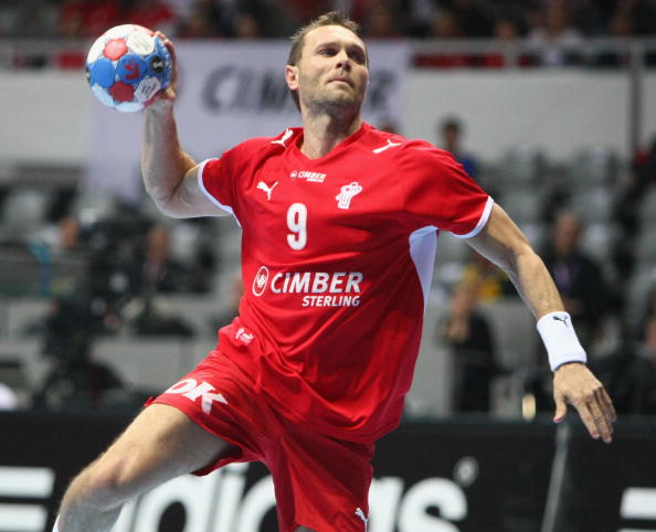Lars Christiansen, pictured in his playing days for the Danish handball team, says France will win this year's world title ©Getty Images