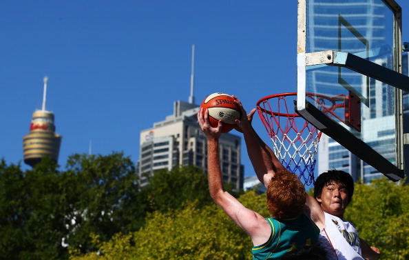 3x3 basketball featured at the 2014 Summer Youth Olympic Games ©Getty Images