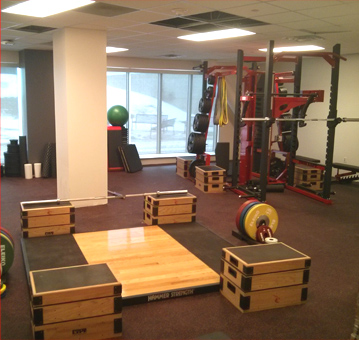 A strength and conditioning facility at the Mattamy National Cycling Centre ©CSIO