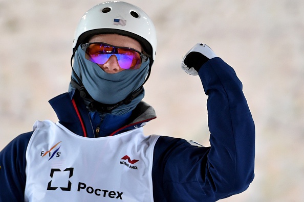 American Mac Bohonnon continued his excellent run of form by claiming victory in the men's event Freestyle Skiing World Cup Aerials in Moscow ©Getty Images