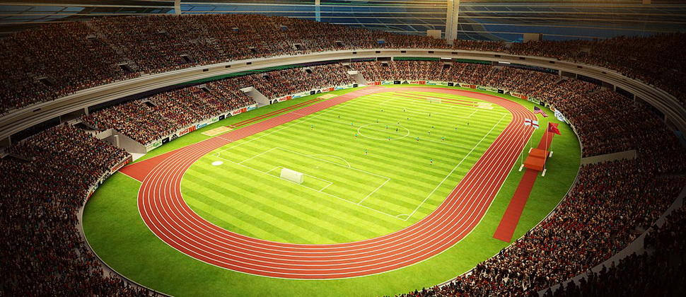 The new state-of-the-art National Stadium in Baku will host athletics during the European Games ©Baku 2015