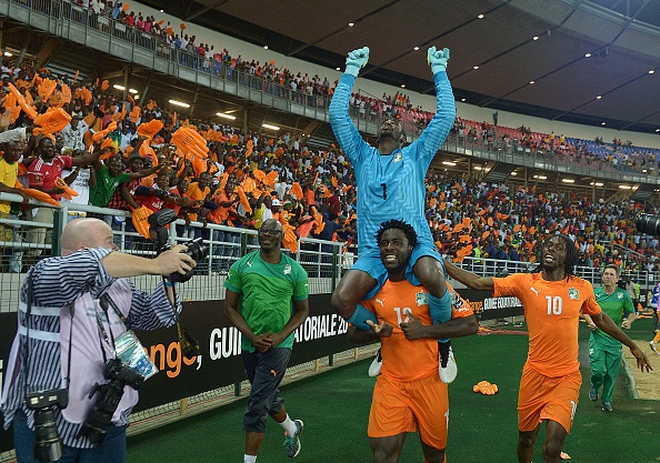 Boubacar Barry proved to be the hero for Ivory Coast as he converted the winning penalty to give his country the African Cup of Nations title ©Getty Images