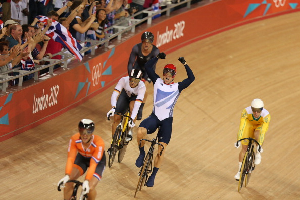 British Cycling worked with CNP during London 2012 where Sir Chris Hoy won two Olympic gold medals ©Getty Images