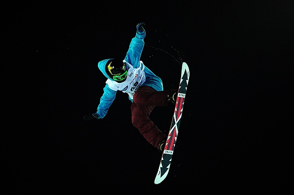 Cheryl Maas claimed her first World Cup victory as she won the womens big air event in Quebec City ©Getty Images