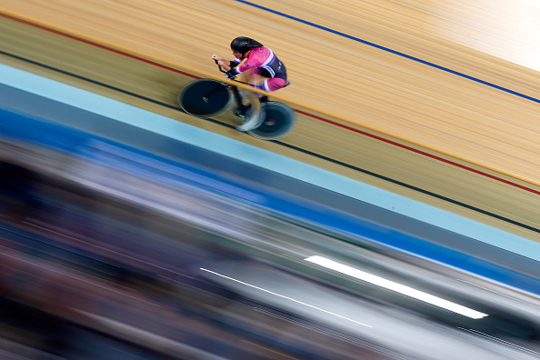 Dame Sarah Storey was attempting to break the record of Leontien Zijlaard-van Moorsel who has held the record since 2003 ©Getty Images