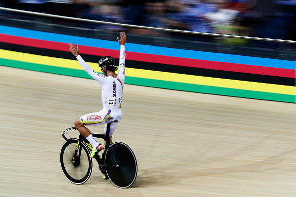 Colombia's Fernando Gaviria maintained his overnight lead to win the men's omnium  ©Getty Images