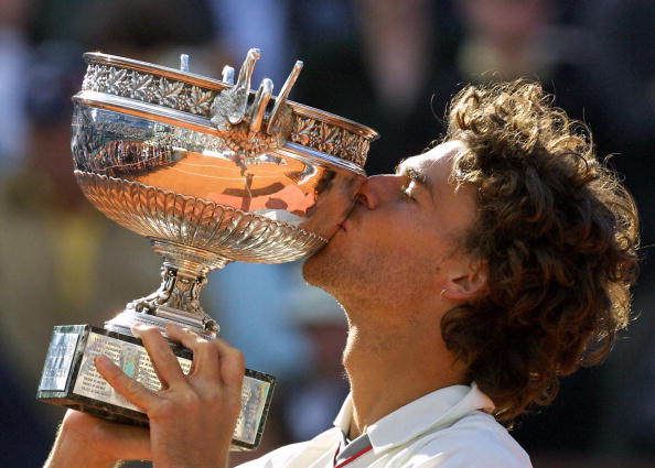 Former world number one Kuerten won the French Open title on three separate occasions in 1997, 2000 and 2001 ©Getty Images