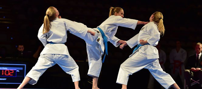 France once again proved to be the dominant force as they claimed three golds in Almere ©WKF