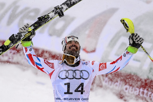 Frances Jean-Baptiste Grange earned a shock win as he took gold in a star studded field in the mens slalom ©Getty Images
