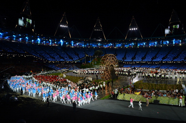 Germany, pictured entering the Stadium in the Opening Ceremony of London 2012, will be hoping to continue the success of its partnership with Zurich Insurance ©Getty Images