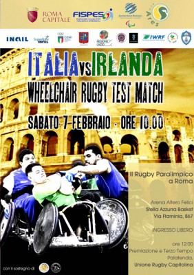 Italy and Ireland will face each other in a wheelchair rugby match in Rome before the two countries clash in the Six Nations ©IWRF