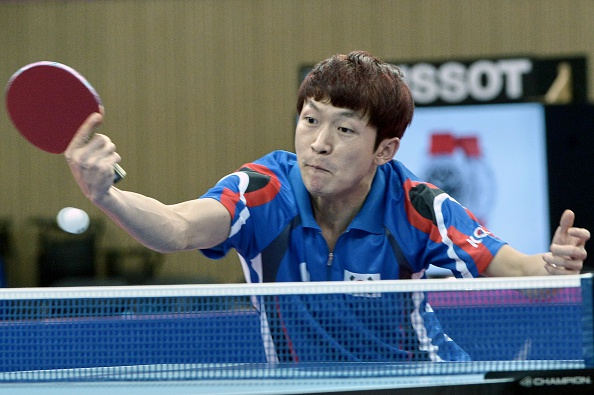 Jeong Sang-eun was competing in only his second ITTF World Tour final but he could not quite claim the title despite a dramatic comeback from 3-0 down ©Getty Images