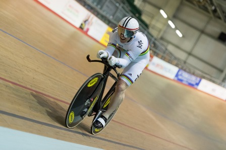 Jody Cundy is one of five reigning world champions included in British Cycling's team for the UCI Para-cycling Track World Championships ©British Cycling