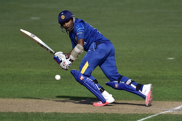 Mahela Jayawardene dug Sri Lanka out of a hole as he hit 100 in their four-wicket win over minnows Afghanistan ©Getty Images