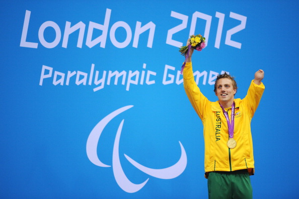 Matthew Cowdrey won five gold medals at London 2012 making him Australia's greatest-ever Paralympian ©Getty Images