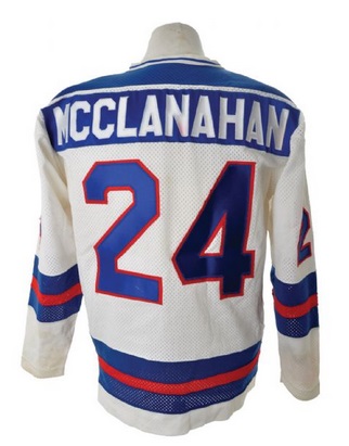McClanahan's jersey has a current price of $12,974 ©Classic Auctions