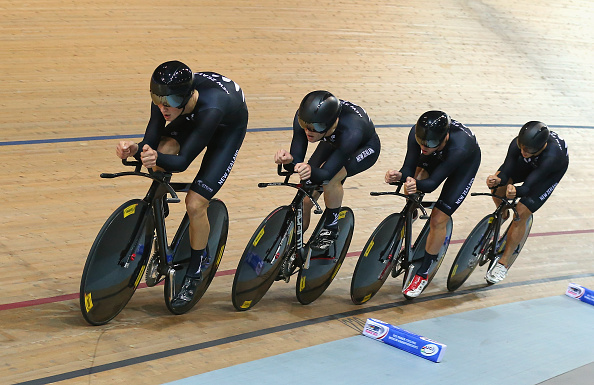 New Zealand edged Britain in a thrilling men's team pursuit final ©Getty Images