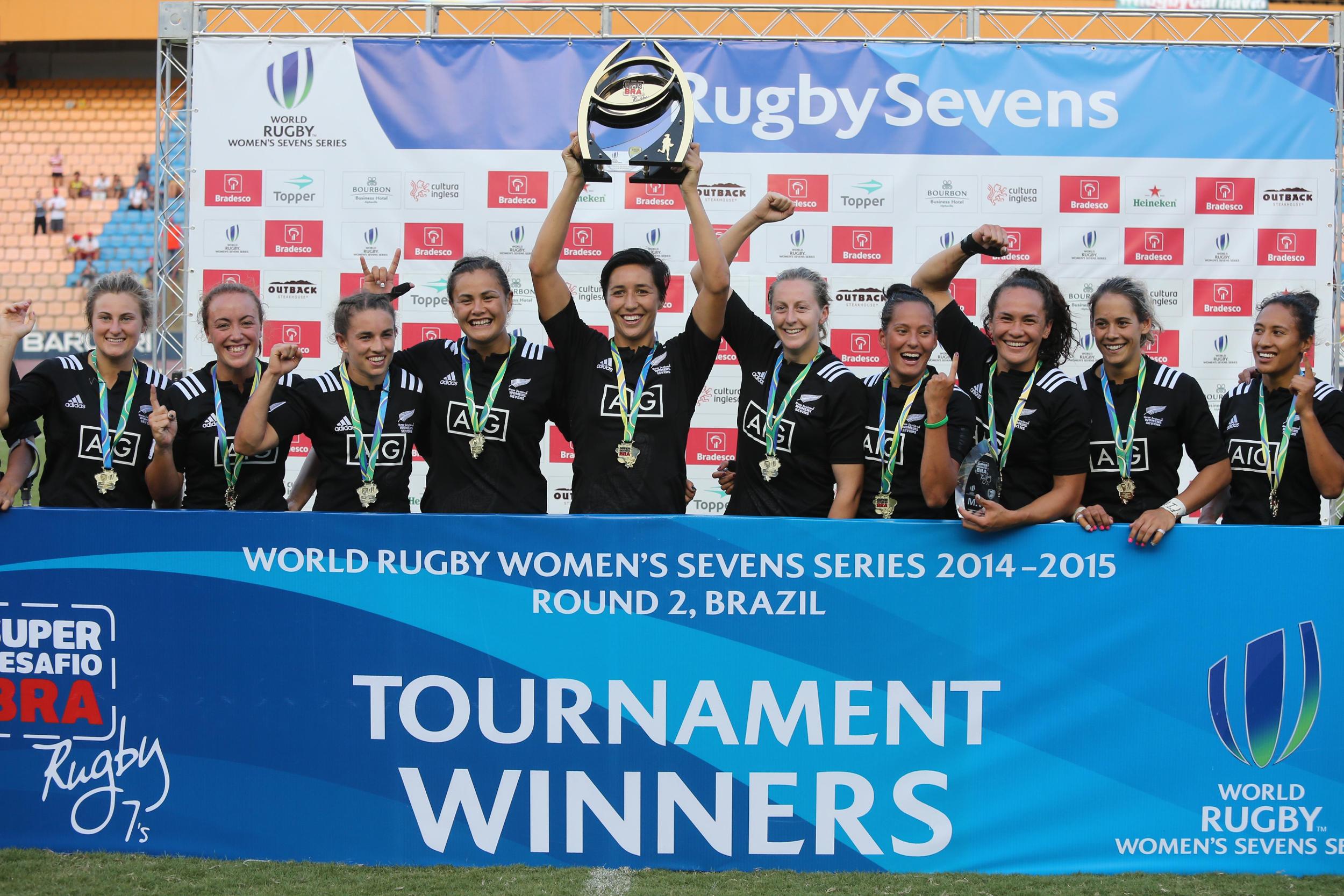 New Zealand lead the overall standings after victories in the opening legs of the series ©World Rugby