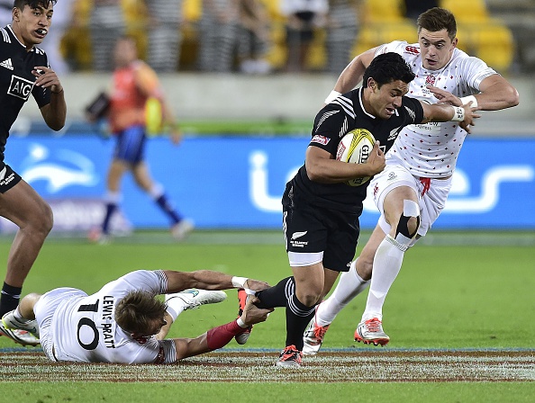 New Zealand overcame England to top their pool ©AFP/Getty Images