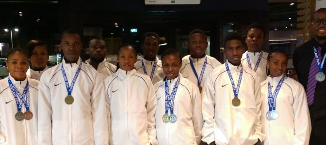 Several members of Nigeria's successful taekwondo team from last year's Commonwealth Championships are due to compete in the Qatar International Open ©NTF