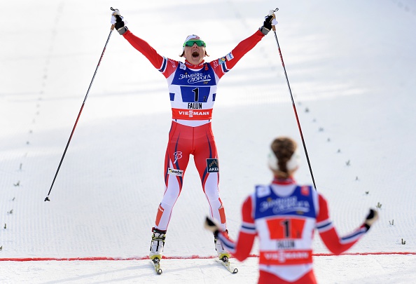 Noway stormed to victory in the women's team sprint ©AFP/Getty Images