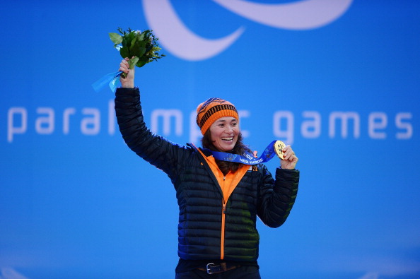 The Netherlands Paralympic champion Bibian Mentel-Spee will be among the field at the IPC Para-Snowboard World Championships in La Molina later this month ©Getty Images