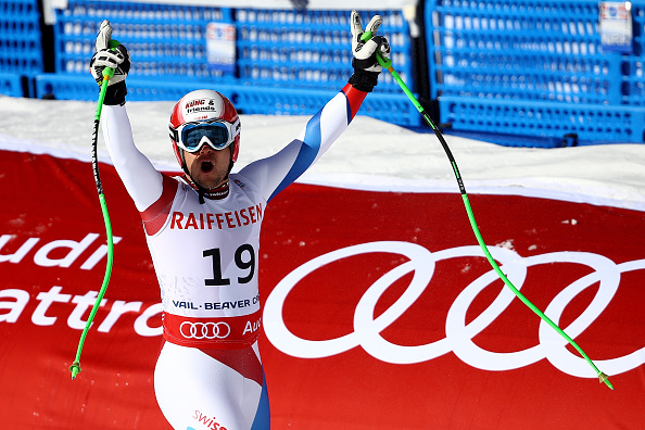 Patrick Kueng claimed gold in the men's downhill event in Colorado ©Getty Images