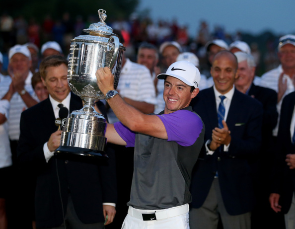 Northern Ireland's Rory McIlroy enjoyed a sparkling 2014 in which he won the British Open and US PGA Major titles to establish himself as the world number one ©Getty Images