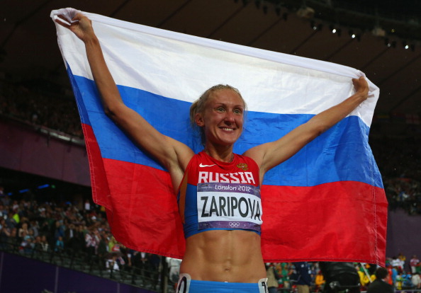 Russia's London 2012 3,000m steeplechase champion Yulia Zaripova is among high profile athletes to have already been implicated in 2015 ©Getty Images