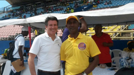 Sebastian Coe has been promised the support of Jamaica in his bid to become the new IAAF President ©Twitter