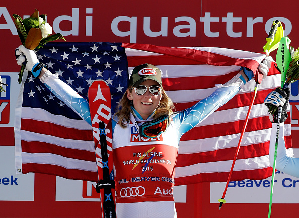 Mikaela Shriffin's victory in Vail and Beaver Creek completed a hat-trick of major titles for the American after she won the 2013 World Championships and then Olympic gold at Sochi 2014  ©Getty Images