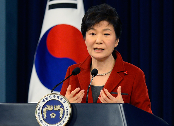 South Korean President Park Geun-hye has insisted the 2018 Olympic Games will take place solely in South Korea, despite pressure to move the sliding events to Japan ©Getty Images