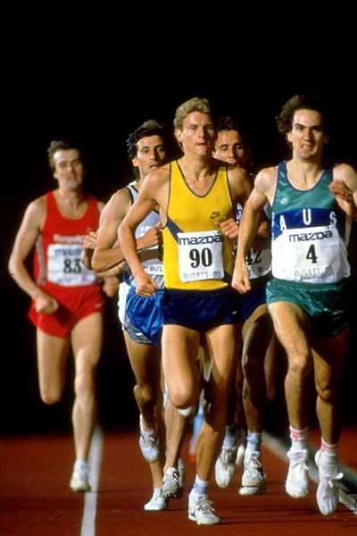 This year marks the 30th anniversary of Steve Cram setting a world mile record at Oslo ©Getty Images
