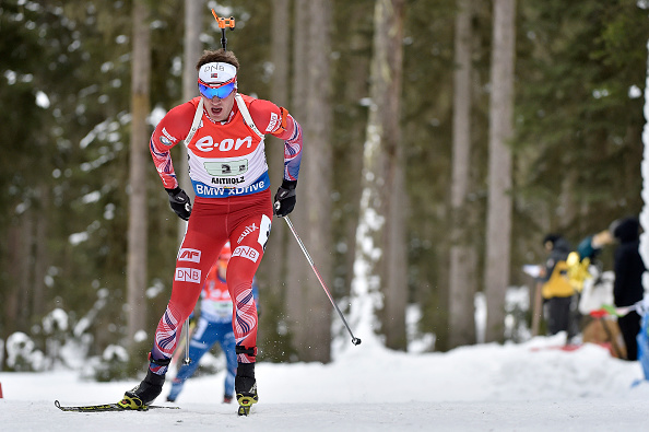 Tarjei Boe delivered under pressure as he shot clean on the final stage to give Norway a dramatic victory ©Getty Images