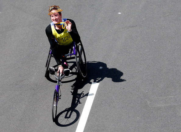 Tatyana McFadden will be hoping to win the Laureus World Sportsperson of the Year with a Disability Award after missing out last year ©Getty Images