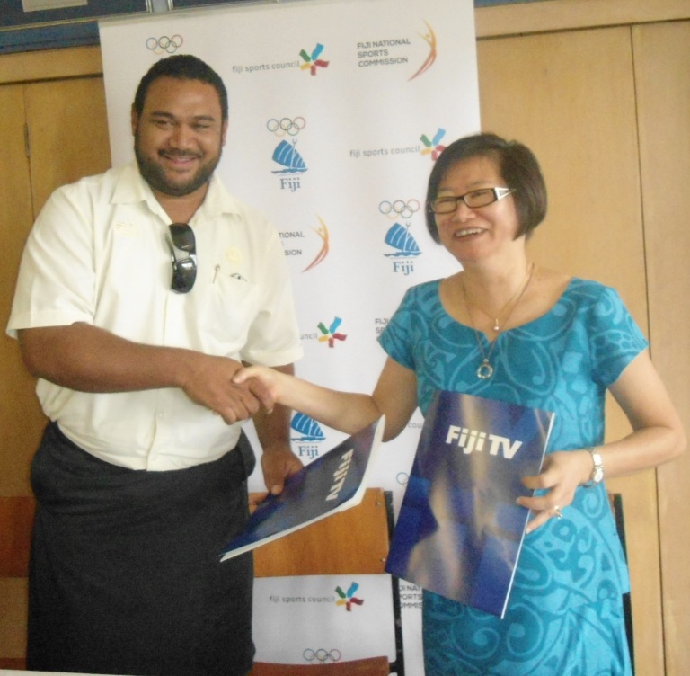 The Fiji Sports Awards Committee has signed a three-year deal with Fiji Television Limited ©Fiji Association of Sport and National Olympic Committee