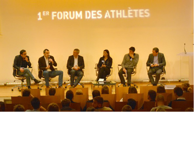 The French Olympic Committee hosted their first Athletes' Forum in Paris ©EOC