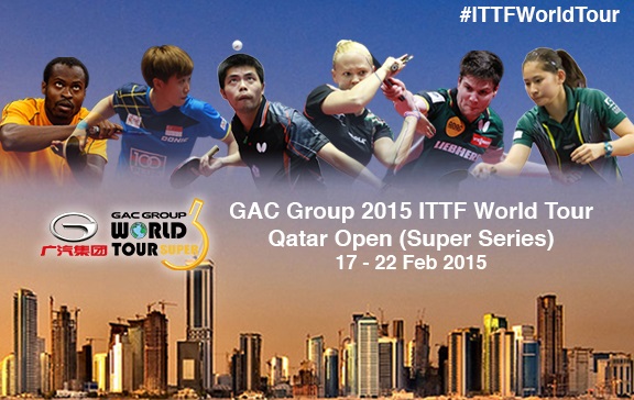 The ITTF Super Series event is set to get underway in Doha today ©ITTF