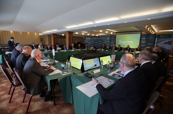 The International Football Association Board meeting saw potential law changes discussed ©AFP/Getty Images