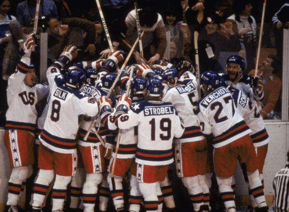 The US team's 4-3 win over the Soviet Union at the 1980 Winter Olympics is still regarded as one of the most historic moments in sport ©Getty Images