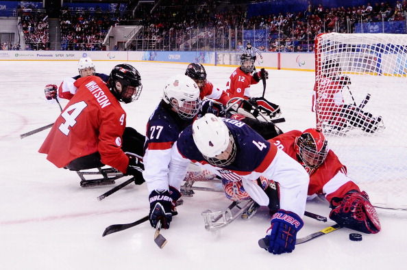 The match revived memories of the US victory over Canada in the semi-finals of the Winter Paralympics in Sochi ©Getty Images