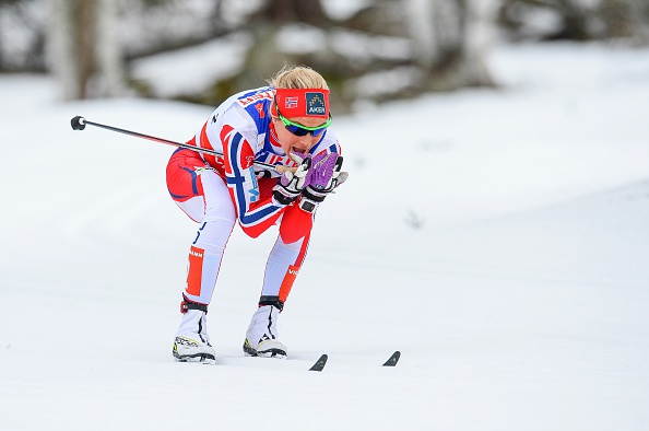Therese Johaug earned her third gold of the World Championships with a comfortable victory in the women's 30km cross country ©AFP/Getty Images