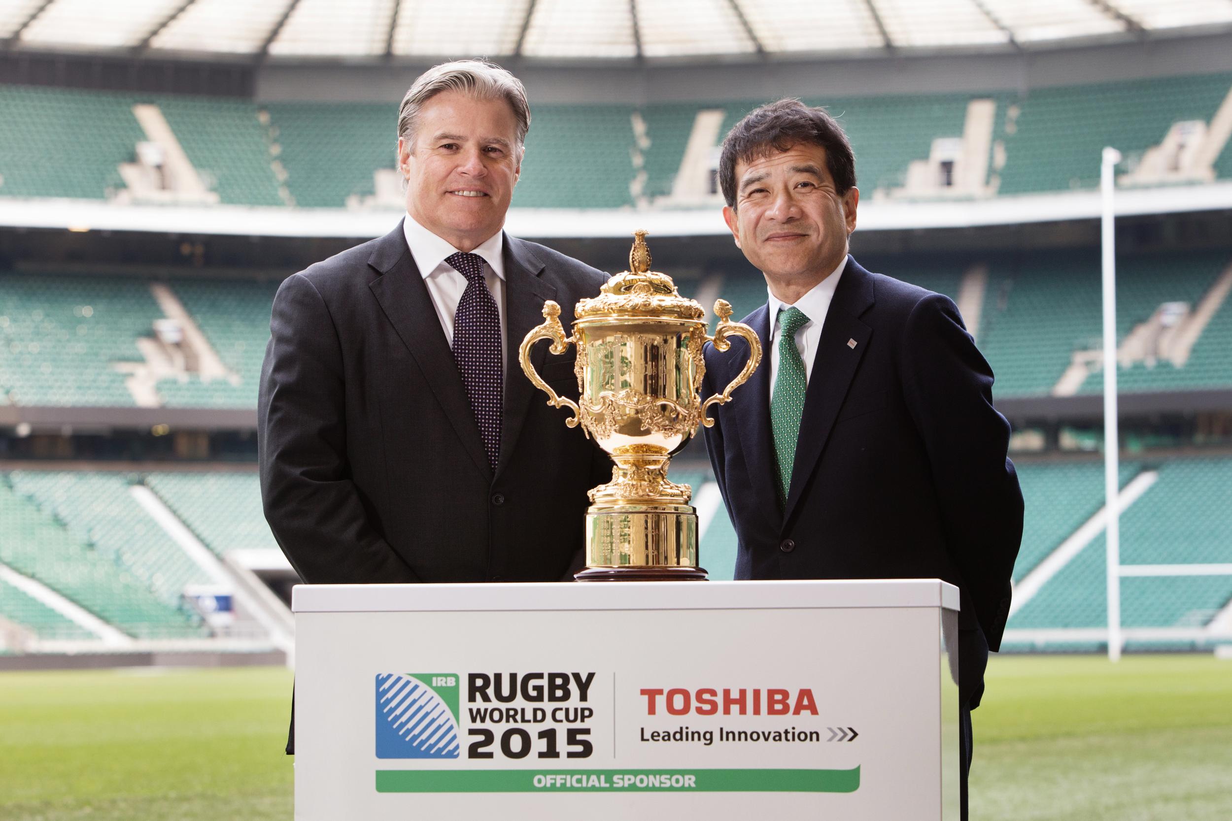 Toshiba have been announced as an official partner for England 2015